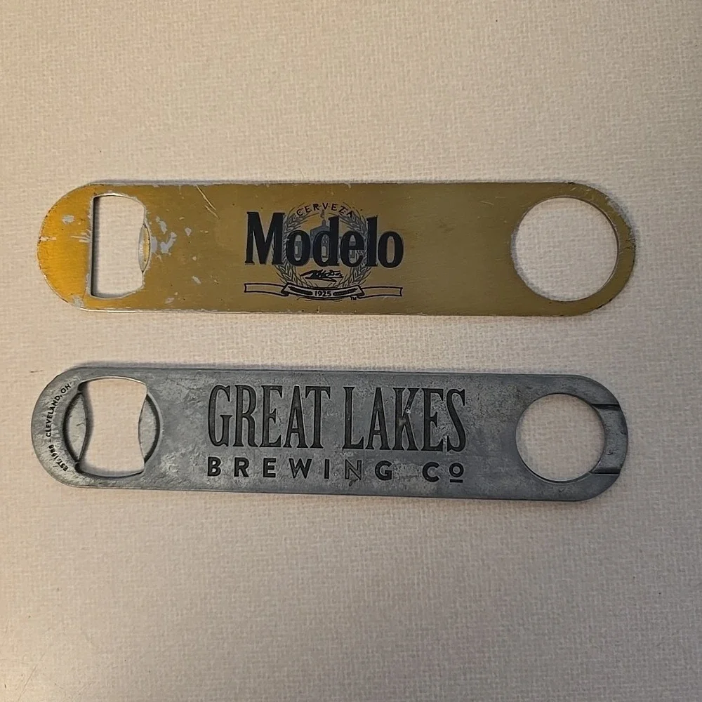 MODELO GREAT LAKE BREWING‎ CO STEEL BOTTLE OPENER BARTENDER SPEED BAR TOOL
